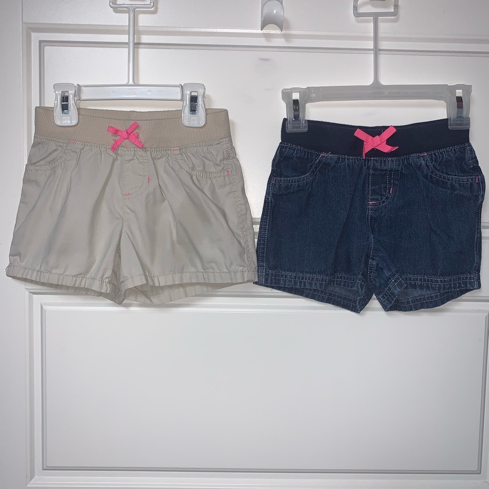 Set of 2 pairs of shorts, sz 6